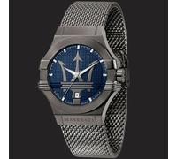 Maserati Potenza Orologio Uomo 42mm Ghiera Fissa Quarzo Nero Blu