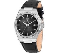 Maserati R8851153003 Velocita Slim 40mm 5ATM Quarzo Uomo Nero Argento Cinturi...