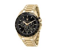 Maserati TRAGUARDO Orologio Uomo, Cronografo, al quarzo, in Acciaio, Oro, Idee Regalo Uomo - R8873612041