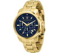 Maserati Successo Orologio Uomo, Cronografo, in Acciaio, PVD Oro - R8873621021