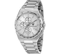 Maserati R8873653005 Velocita Slim Cronografo 41mm 5ATM Quarzo Uomo Argento