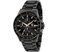 Maserati Sfida R8873640011 Orologio Cronografo Uomo 44mm Nero/Oro Rosa