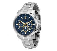 Orologio MASERATI uomo Successo cronografo acciaio / blu R8873621039