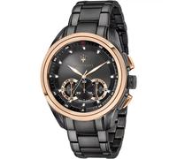 Orologio Uomo MASERATI TRAGUARDO R8873612016 Chrono Bracciale Acciaio Nero