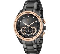 Orologio Uomo MASERATI TRAGUARDO R8873612016 Chrono Bracciale Acciaio Nero