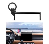 MaserWeller Supporto per telefono da auto per accessori Land Rover Defender 2022-2025 da 11,4 pollici, clip fissa per schermo da 11,4 pollici, rotazione a 360°, supporto per telefono compatibile con