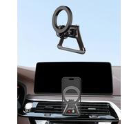 MaserWeller Supporto per telefono da auto per BMW Serie 5 2017-2023, rotazione a 360°, compatibile con MagSafe, il supporto per telefono cellulare non influisce sulla presa d'aria