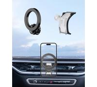 MaserWeller Supporto per telefono da auto per BMW X3X3M/2024-2025 X5X5M/X6/X6M/2023-2025 X7/X7M, supporto per telefono girevole a 360° compatibile con MagSafe, il supporto per telefono cellulare non