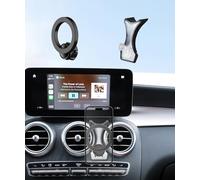 MaserWeller Supporto per telefono da auto per Mercedes Benz 2016-2021 LC 2016-2022 Accessori, supporto per telefono girevole a 360° compatibile con MagSafe, il supporto per cellulare