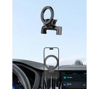 MaserWeller Supporto per telefono da auto per Volvo XC60 2018-2025, rotazione a 360°, compatibile con MagSafe, il supporto per telefono cellulare non influisce sulla presa d'aria