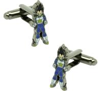 MasGemelos - Gemelli Vegeta Dragon Ball Cufflinks, estandar, Acciaio inossidabile