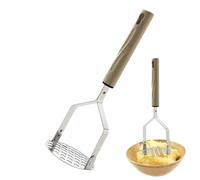 Mash Potatoes Masher, Vegetables Mashing Utensil, non Slip Handle Masher, Professional Food Masher, Kitchen Gourmet Tool, Potato Mashing Tool, Fruit and Vegetable Masher, Mashing Utensil for Kitchen,