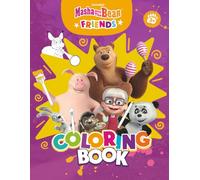 Masha and the Bear. Coloring book: Friends edition
