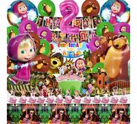 Masha Compleanno 2 Anni, Tema Masha Compleanno 2 Anni, Addobbi Festa Orso 2, Palloncini Orso 2, Stoviglie Ma Sha Com Pleanno, Sfondo Ma Sha Com Pleanno, M Asha Decorazioni Torta, Tovaglioli M Asha