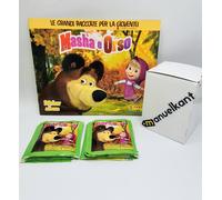 MASHA E ORSO album vuoto + 50 bustine figurine Panini