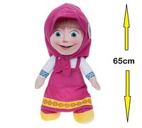 Masha 65cm Peluche Grande da Film Masha e Orso Soft Plush Size XL