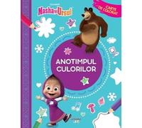 Masha si Ursul: Anotimpul culorilor. Carte de colorat