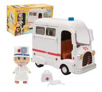 Giochi Preziosi Set bambola con ambulanza ruota libera MASHA E ORSO MHA55000