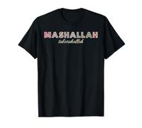 Mashallah Tabarakallah Islamico ciò Che Dio ha voluto Maglietta