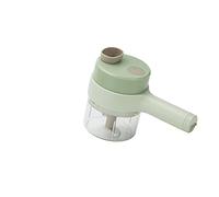 Masher 4 in 1 Portatile Elettrico Verdure Cutter Set Chili Frantoio di Verdure Strumento di Cucina Ricarica USB Macchina Schiacciapatate Zenzero