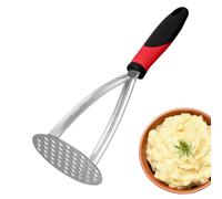 Masher A Mano Per Il Cibo - Masher Kitchen Tool Per Il Cibo | Pavimenti Di Patate In Acciaio Inossidabile, Strumento Da Cucina Integrato, Smacas Di Cibo Per Fagioli, Pata