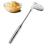 Masher di patate in acciaio inossidabile, Piratrice di patate in acciaio inox - Strumento di smash avocado,Acciaio inossidabile senza slittamento fagioli smasher ricer per cucinare