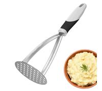 Masher di patate - Smasher di patate | Masher a mano in acciaio inossidabile | Struttura cucina di schiaccia per cibo | Strumento cucina di maschere integrato | Smasher di cibo per fagioli, patate dol