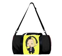 Mashle: Magic and Muscles - Borsa da palestra a forma di anime, per sport e palestra, motivo: Mash Burnedead/Lemon Irvine, borsa da viaggio cilindrica, Tipo 5., 49*26*26cm