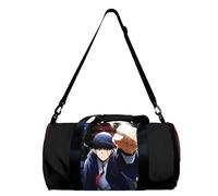 Mashle: Magic and Muscles - Borsa da palestra a forma di anime, per sport e palestra, motivo: Mash Burnedead/Lemon Irvine, borsa da viaggio cilindrica, Type11., 49*26*26cm