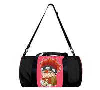 Mashle: Magic and Muscles - Borsa da palestra a forma di anime, per sport e palestra, motivo: Mash Burnedead/Lemon Irvine, borsa da viaggio cilindrica, Tipo 7., 49*26*26cm