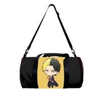 Mashle: Magic and Muscles - Borsa da palestra a forma di anime, per sport e palestra, motivo: Mash Burnedead/Lemon Irvine, borsa da viaggio cilindrica, Tipo 3., 49*26*26cm