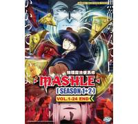 Mashle: Magic And Muscles Stagione 1-2 (Ep.1-24) Serie Completa DVD [Dub Ingl...