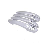 MASHRGX Accessori Auto Per Peugeot Per Partner Per Rifter Copri Maniglia Porta Cromata(4 Smart Hole)