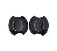 MASHRGX Accessori Per Auto Per Mazda RX-8 RX8 RX 8 2002 2003 2004 2005 2006 2007 2009 2010 2011 2012 Copri Maniglia Portiera In Fibra Di Carbonio Nera(Bowl 2 Door)