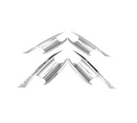 MASHRGX Adesivi Per Maniglie Portiere Cromate Per Auto Accessori Per Auto Per VW ID. Per Buzz ID Per Buzz 2022 2023 Esterno In Fibra Di Carbonio Nero(Chrome 4 bowl)