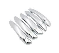 MASHRGX Copri Maniglia Portiera Cromata Accessori Auto Per Citroen Per Berlingo 2019 2020 2021 2022 K9(5 Handle 1 Keyholes)