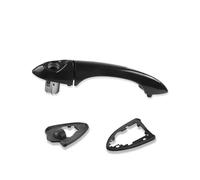 MASHRGX Maniglia Esterna Portiera Parti Accessori Per X5 E53 2005 2000~2006 Auto Sinistra Destra Anteriore Esterno Maniglia Esterna Portiera On-off Nero(1pc right hand drive)