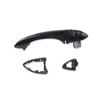 MASHRGX Maniglia Esterna Portiera Parti Accessori Per X5 E53 2005 2000~2006 Auto Sinistra Destra Anteriore Esterno Maniglia Esterna Portiera On-off Nero(1pc left hand drive)