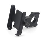 MASHRGX Per Ducati Per Diavel Per Cromo Per Carbon Per AMG Per Strada 1200 1260 Supporto Per Telefono Cellulare Moto Navigatore Staffa Manubrio Accessori(Black handlebar)