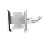 MASHRGX Per Ducati Per Diavel Per Cromo Per Carbon Per AMG Per Strada 1200 1260 Supporto Per Telefono Cellulare Moto Navigatore Staffa Manubrio Accessori(Silver mirror holder)