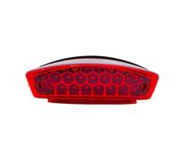 MASHRGX per Ducati per Monster M400 M750 M900 M1000 600 620 695 800 S2R S4R Fanale Posteriore A LED per Moto Luce Freno Posteriore(Red)