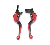 MASHRGX Per Triumph Per BONNEVILLE SE T100 Nero Per SCRAMBLER 675 Per Street Per Triple Per DAYTONA 955i Per SPEED FOUR Leve Freno Frizione Per Moto(Red)