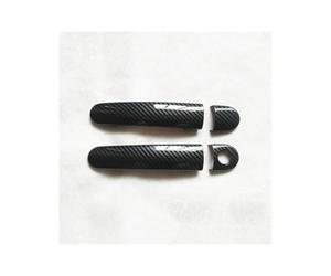 MASHRGX Per TT 8j 8n MK1 MK2 RS Accessori Copri Maniglia Porta Maniglie Coperture Plastica Imitazione Fibra Di Carbonio(2DK-1)