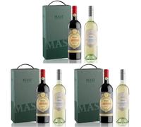 Masi | SUMMER BOX | CAMPOFIORIN 2021 Rosso Verona IGT | MASIANCO 2023 Pinot Grigio delle Venezie DOC | 2 bottiglie da 750 ml (Confezione da 3)
