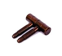 MASIDEF Anuba Bronzed Tornite Cerniere 2-Pezzi, 14 mm Diametro