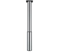 MASIDEF Gamba Tavolo Tonda, Alluminio, 60 x 710-790 mm
