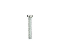 Masidef IN00126 Viti Per Metallo Testa Cilindrica, Inox, 5 x 60