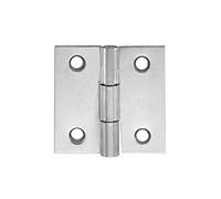 MASIDEF Inox Cerniera 2-Pezzi, 30 mm x 30 mm Diametro