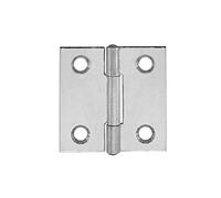 MASIDEF Inox Cerniera 2-Pezzi Set, 50 mm x 30 mm Taglia
