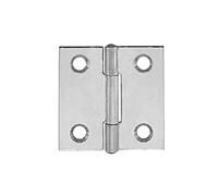MASIDEF Inox Cerniere 2-Pezzi, 80 mm Lunghezza x 45 mm Larghezza